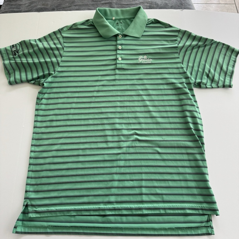 Greenbrier Classic FedEx Cup Adidas XL Golf Polo T Shirt Green